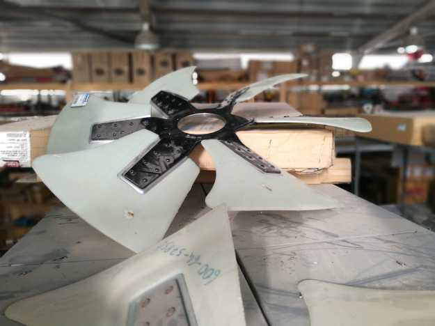 Label of KOMATSU FAN 6006457850