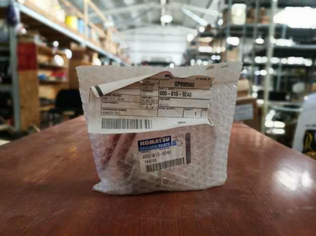 Label of KOMATSU HEATER 6008159240