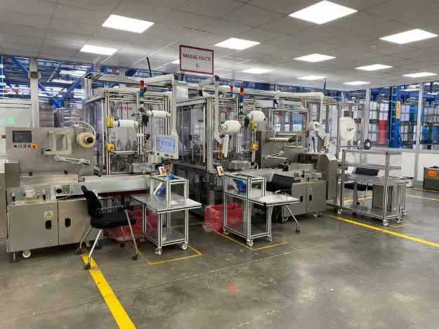 Picture of Bosch Surgical mask production machine