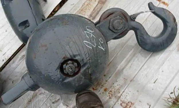 Picture of Overhead Crane Sheave Blocks & Hooks Capacity 15 Tonne