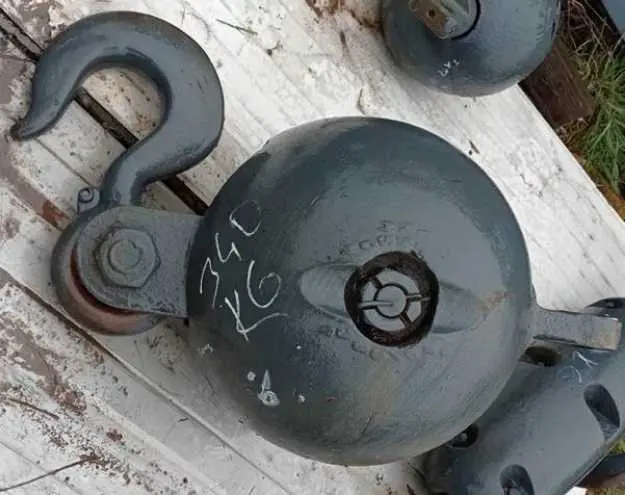 Picture of Overhead Crane Sheave Blocks & Hooks Capacity 15 Tonne