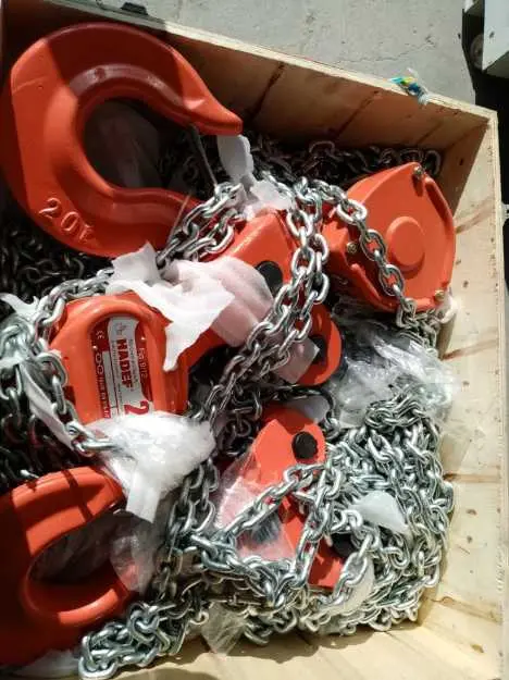 Picture of Manuel Chain Hoist HADEF 9/12 20 tonnes with Chain 