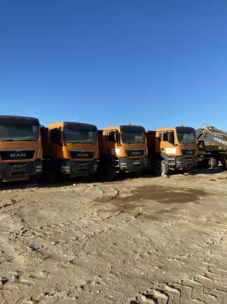 Picture of CAMION BENNE TGS41400 - 50 ton - 20m3-MAN - SEFEMAR DUMP TRUCK