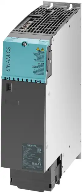 Picture of SIEMENS 6SL3120-1TE24-5AC0 SINAMICS S120 SINGLE MOTOR MODULE INPUT DC 600V 