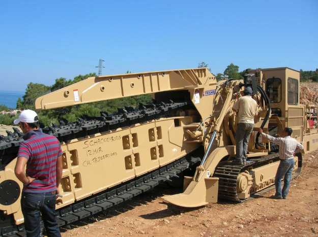 Picture of Tesmec TRS 1150 Chain Trencher - 2009